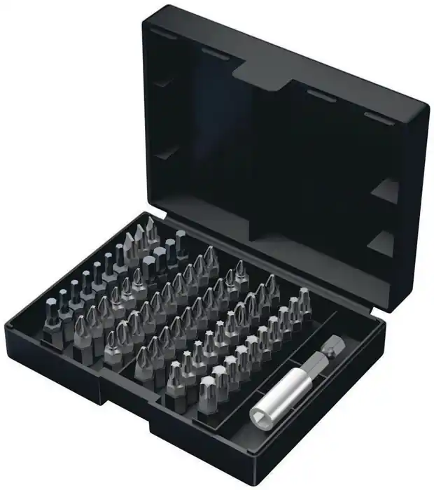 Geprüft Bitsortiment Bit-Safe Classic 4 61-tlg.Schlitz/PH/PZD/TX/6Kt.WERA