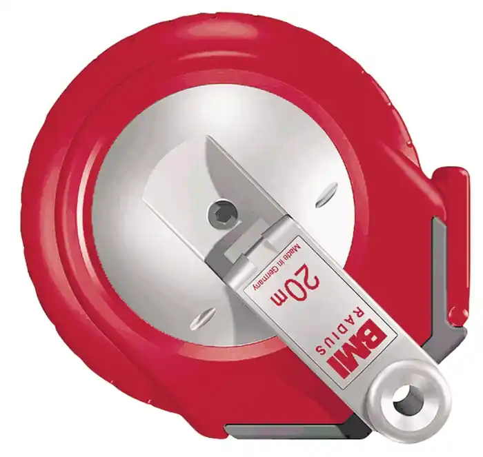 Must-Have Kapselbandmaß RADIUS L.10m Band-B.13mm Acm EG II Ku.gelb Glasfaser BMI