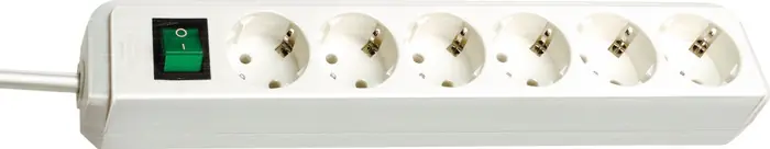 Steckdosenleiste Eco Line 16 A 250 V Steckd.6 1,5m H05VV-F 3x1,5mm² BRENNENSTUHL Must-Have