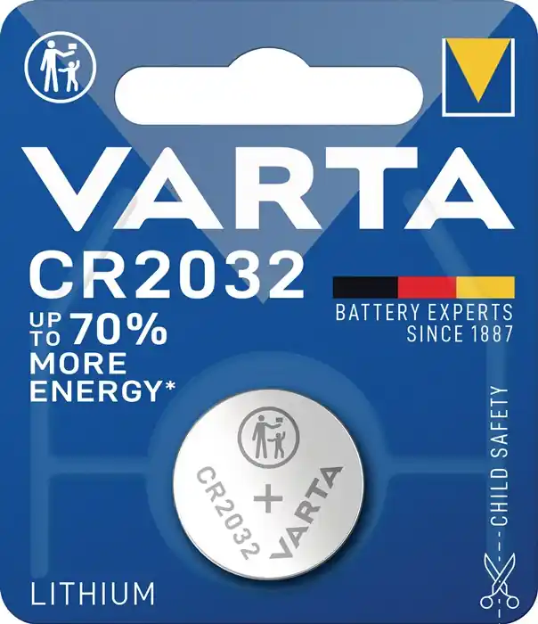 Neuheit Knopfzelle Electronics 3 V 220 mAh CR2032 20x3,2mm VARTA VE: 10 SB-Karten/Packungen