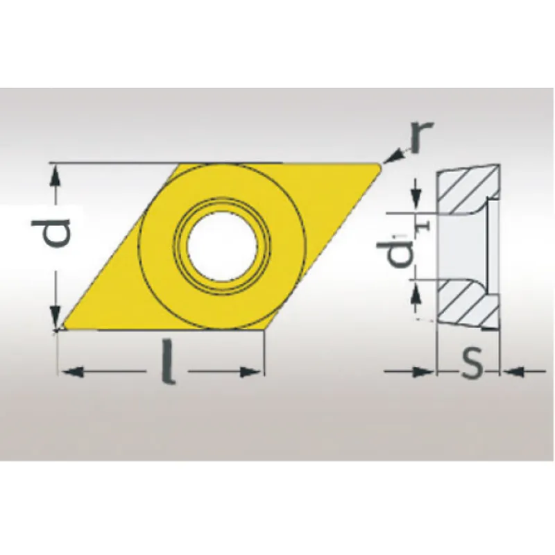 Optimum HM-Ersatzwendeplatten - ISO DCMT070204 - Neuheit