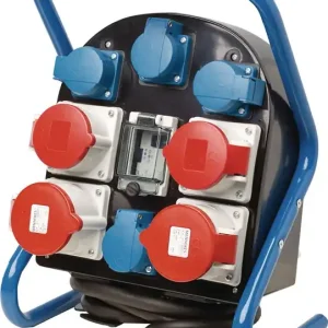 Heißes Angebot Kunststoffstandstromverteiler Einspeis-CEE-Stecker 400V/32A,5-polig