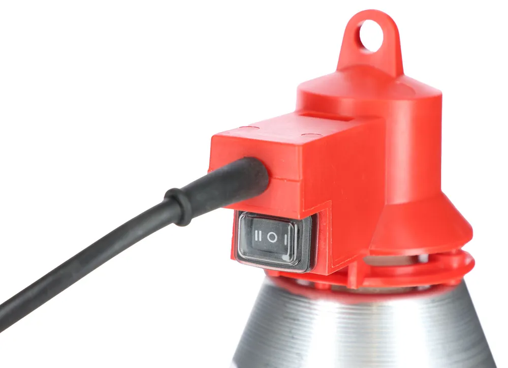 Neue Kollektion Kerbl Profi-Wärmestrahlgerät Alu 2,5m mit 3-fach Sparschalter