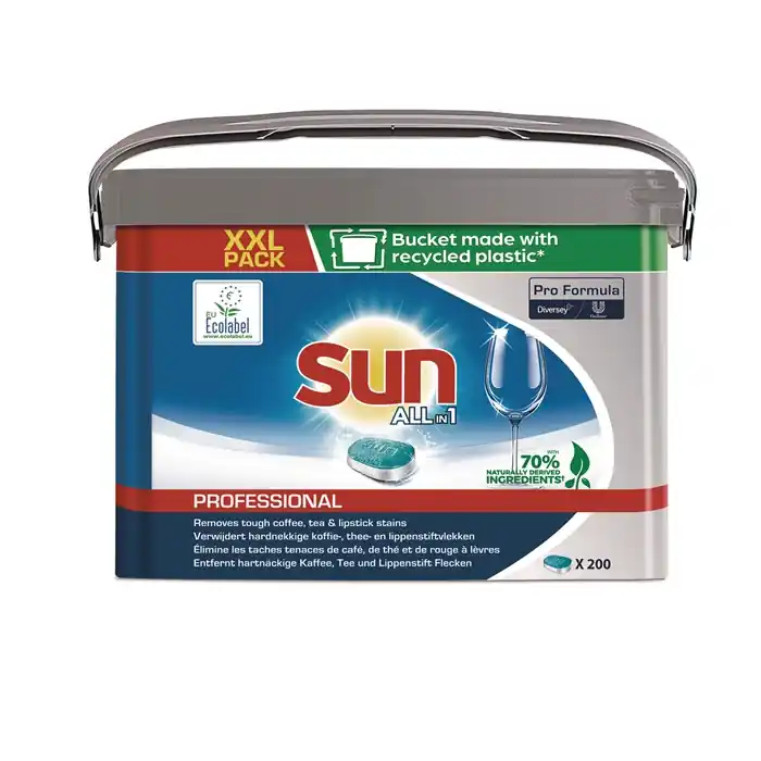 Geschirrreiniger-Tabs Prof.All in 1 200 Tabs Eimer SUN Preisknaller