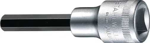 Sonderangebot Steckschlüsseleinsatz 1054/10 1/2 Zoll 6 kant SW 10mm L.140mm STAHLWILLE