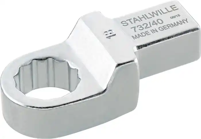 Zertifiziert Ringeinsteckwerkzeug 732/40 41 SW 41mm 14x18mm CR-A-STA STAHLWILLE