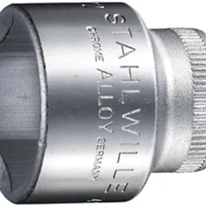 Steckschlüsseleinsatz 456 21 3/8 Zoll 6 kant SW 21mm L.34mm STAHLWILLE VE: 10 Stück Echt
