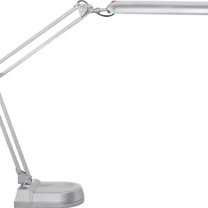 Versand Am Gleichen Tag Schreibtischleuchte Metall/Ku.silber H.max.410mm Standfuß m.LED