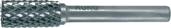 Frässtift ZYAS D.10mm Kopf-L.20mm Schaft-D.6mm HM Blank Verz.KVZ 4 m.Stirn RUKO Sofort Bestellen