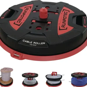 Neu Im Sortiment RUNPOTEC Kabelabroller XB 500 - Ø500mm Tragkraft 800 kg