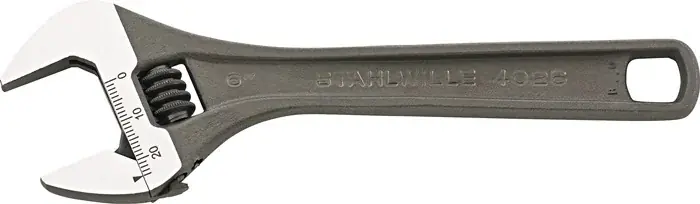 Beliebt Rollgabelschlüssel 4026 max.44mm L.384mm m.Einstellskala STAHLWILLE