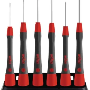 Feinmechanikerschraubendrehersatz 260 PK 601 6-tlg.Schlitz/PH WIHA Schnäppchen