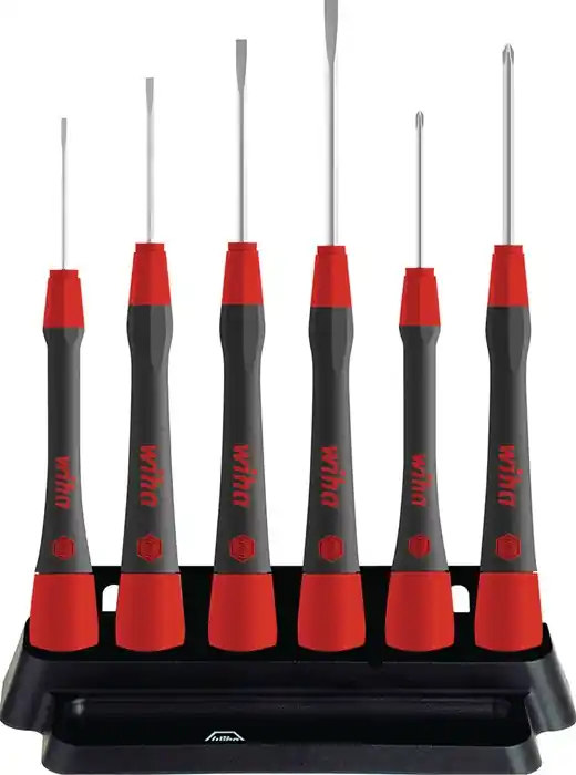 Feinmechanikerschraubendrehersatz 260 PK 601 6-tlg.Schlitz/PH WIHA Schnäppchen