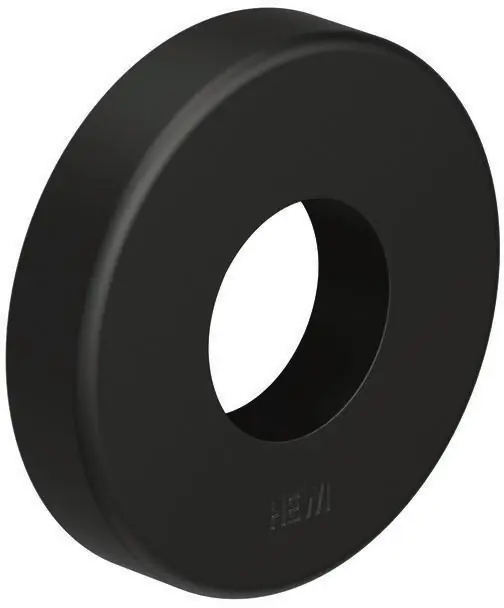 Neue Ware Dr.-ros.305.23PBRLN 90 Ku.90 Schildst.10,5mm rd.rd.HEWI