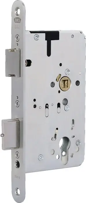 Panik-Einsteckschloss 2321 Fkt.B rd 20/65/72/9mm DIN li.VA 2-flg.BKS Versand Am Gleichen Tag
