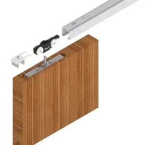 Kracherpreis Schiebetürsystem 73 ME-V 80kg 1700mm EV1 elox.HLT ab 30mm Kompletts.