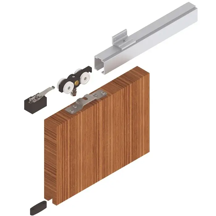 Schiebetürsystem 140 2100mm EV1 elox.HLT ab 30mm Kompletts.910-1100mm Wm.HELM Kracherpreis