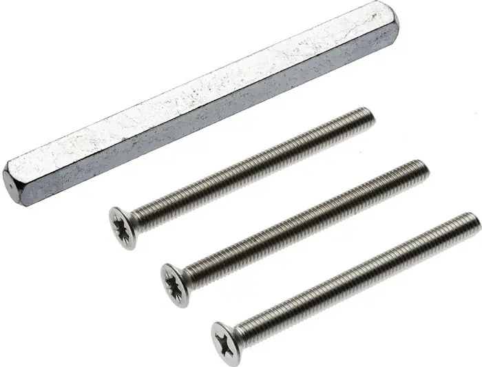 Bef-set.Nr.31 63-67mm M6x75 4-KT.8x100mm EDI Echt