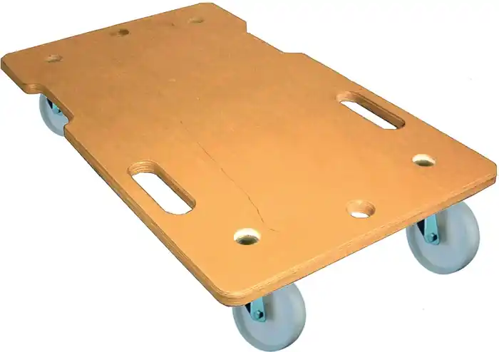 Begrenztes Angebot Transportroller D.75mm 150kg L600mm B350mm Ku.HO m.Griffmulde BS ROLLEN
