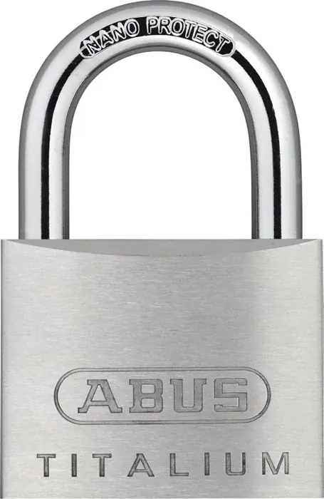 Direkt Vom Hersteller Zylindervorhangschloss 64TI/50 Schlosskörper-B.50mm Titalium versch.-schl.ABUS
