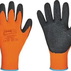 Kälteschutzhandschuhe Eco Winter Gr.11 schwarz/orange EN 388,EN 511 PSA II 12PA VE: 12 Paare Bestpreis