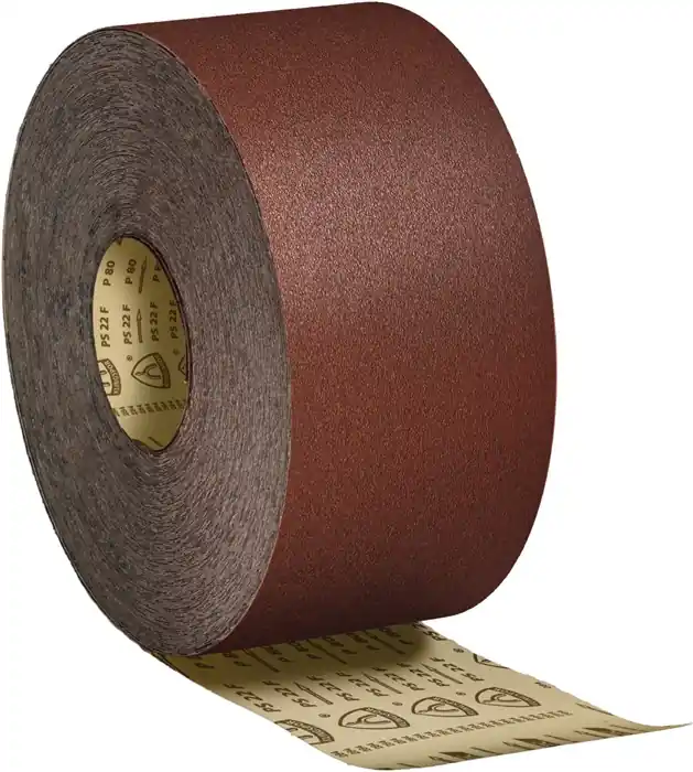 Schleifpapierrolle PS 22 F ACT 115mm K.40 f.Holz/Farbe Korund KLINGSPOR Abverkauf