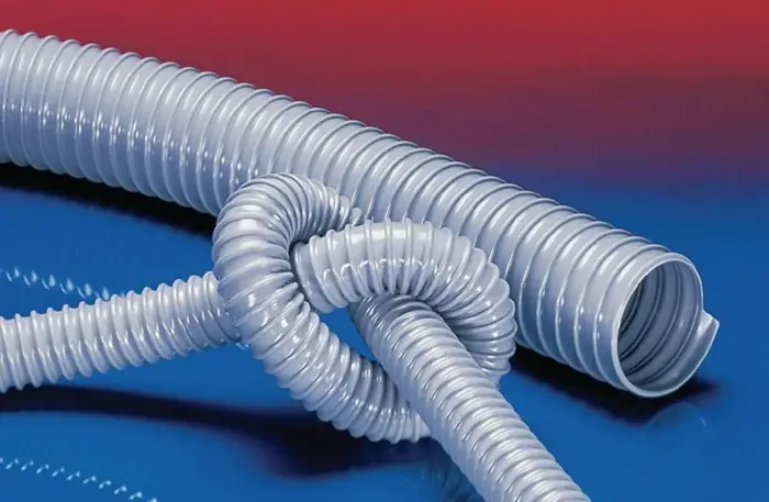 Absaug- u.Förderschl.AIRDUC® PVC 341 ID 50-51mm AD 58,00mm 4mm L.15m Rl. VE: 15 Meter Neu