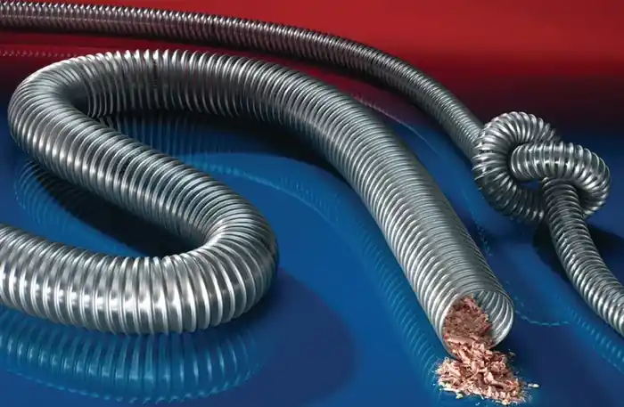 Neue Ware Gebläseschl.TIMBERDUC® PUR 532 AS ID 150-152mm AD 158,00mm 4mm L.5m VE: 5 Meter
