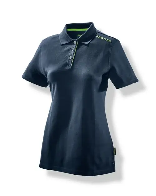 Direktkauf Festool Poloshirt dunkelblau Damen POL-LAD-FT1-S
