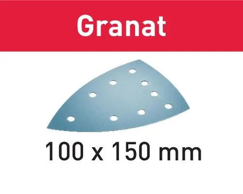 Preis Gesenkt Festool Schleifblatt STF DELTA/9 P320 GR/100 Granat