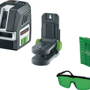 Kreuzlinienlaser PocketCross-Laser 2G ±3,5Grad ± 0,3 mm/m 55m Pocket Wall Holder Zertifiziert