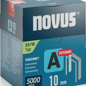 Super-Preis Feindrahtklammer A Typ 53 Klammer-B.11,3mm 10mm 0,75mm superhart 5000 St.NOVUS