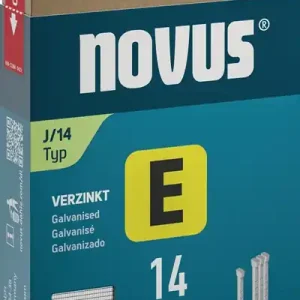 Markenware Nägel E Typ J L.14mm Draht-B.1,2mm m.Kopf 1000 St.NOVUS
