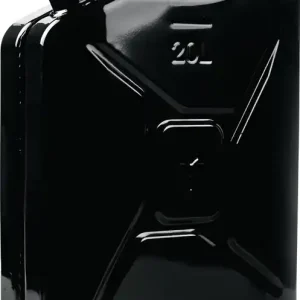 Sale Kraftstoffkanister 20l Schwarz RAL 9005 Stahlbl.0,9mm L345xB165xH470mm VALPRO
