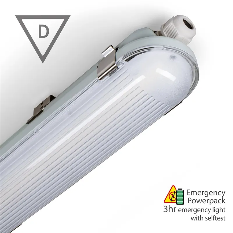 Finale Aktion Led Wannenleuchte Strip - 1x47W 150cm 7200lm 4000K IP65