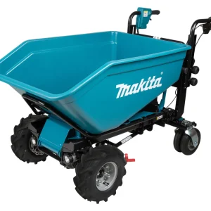 Makita DCU602Z Akku-Schubkarre 2x18V mit elektrischer Kippfunktion (ohne Akku, ohne Ladegerät) Rabatt