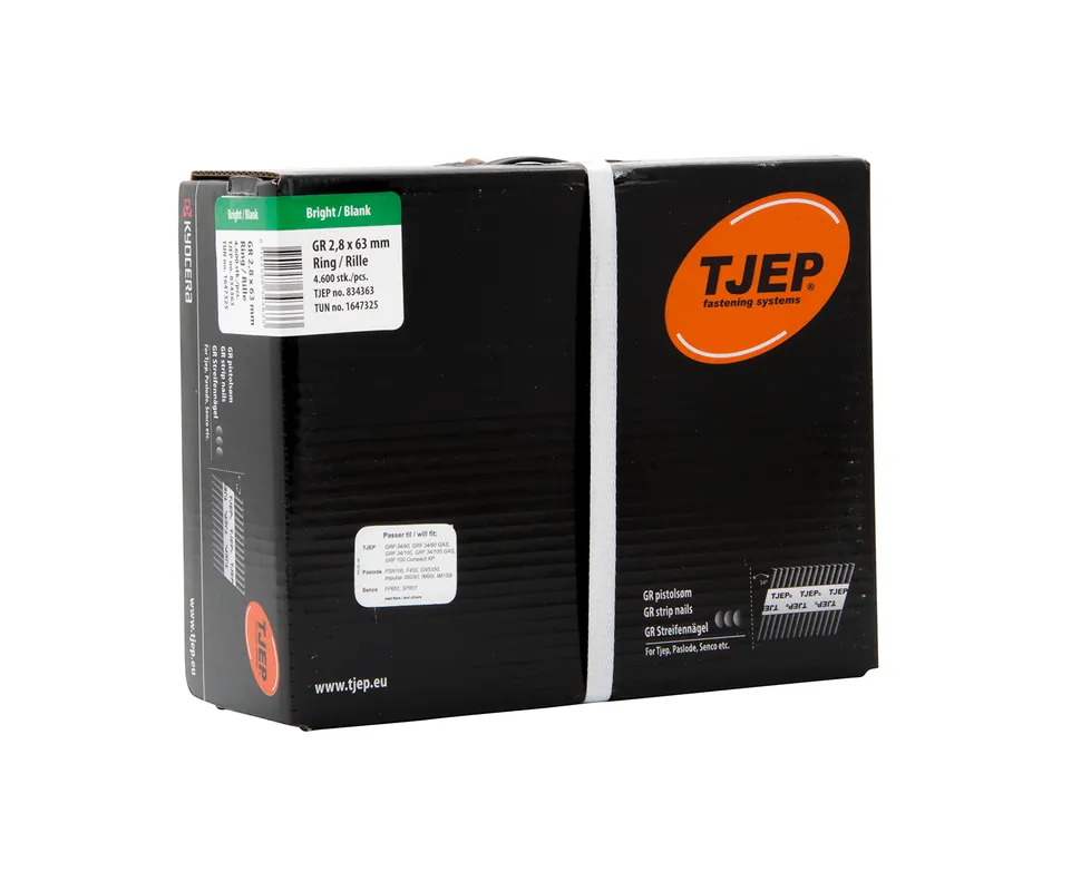 Preisreduziert TJEP GR28/63 Rillennagel blank D-Kopf Jumbo-Box 4.600 Stk.