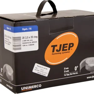 TJEP ZE25/35 Rillennagel verzinkt Trompetenkopf. Box 2.600 Stk. Highlight