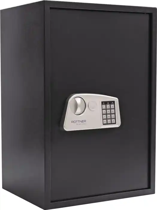 Neuheit Möbeltresor Jupiter 5 670x450x360mm Elektronikschloss Fbd.25kg ROTTNER