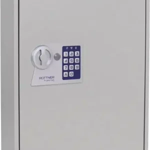 Schlüsselschrank S 100 H550xB380xT80mm 1-türig o.Anz.Hak.100 ROTTNER Top-Angebot