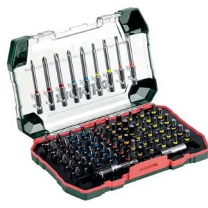 Letzte Chance Bitsatz 71tlg. Bit-L.25mm m.Bithalter65mm S2-Stahl Farbcodierung Bithalter