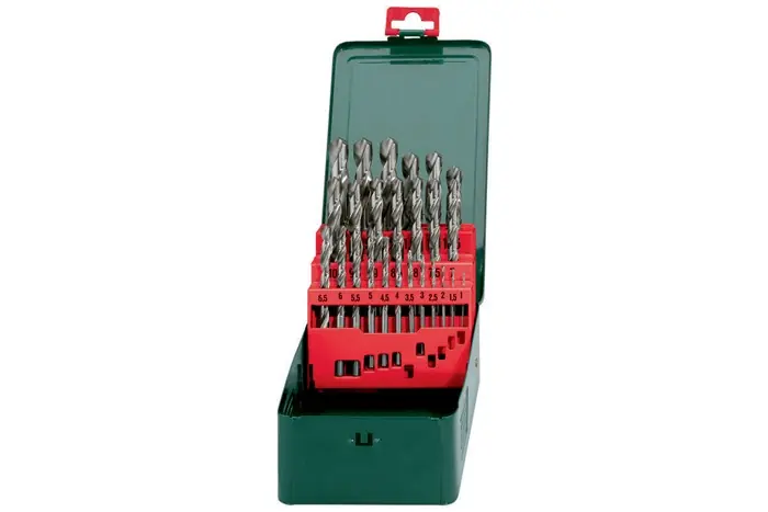 Letzte Chance Bohrerkassette 25teilig SP HSS-G Metabo