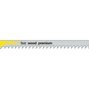 Meistverkauft Stichsägeblätter fast wood premium Nutz-L.126mm Zahnt4mm BiM geschl.geschr. 5St.