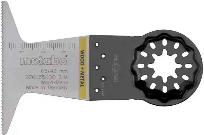 Tauchsägeblatt Starlock L.35mm B.65mm BiM breit Zahnt. 1,3mm/20TPI 1 St. Metabo Billig