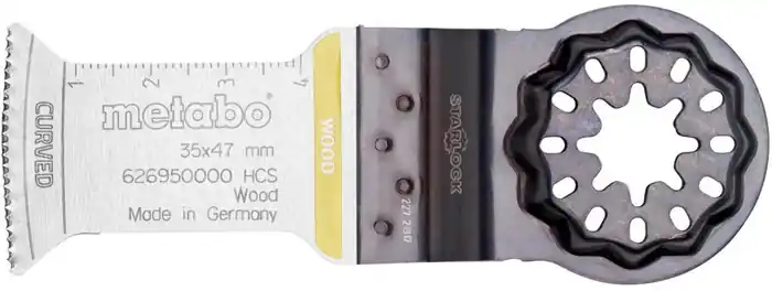 Tauchsägeblatt Starlock L.45mm B.32mm HCS Zahnt. 1,3mm/20TPI 5 St. Metabo Must-Have