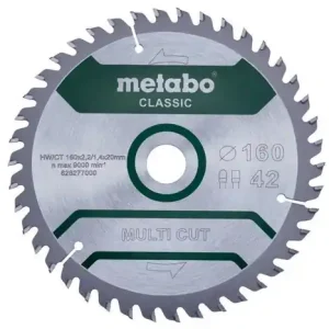 Kreissägeblatt multi cut classic D160x2,2/1,4xBohrung20mm Z.42 FZ/TZ 5Grad Mega-Angebot