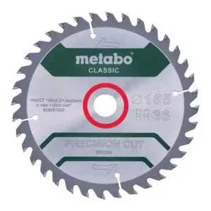 Must-Have Kreissägeblatt precision cut wood classic D165x2,2/1,4xBohrung20mm Z.36 WZ