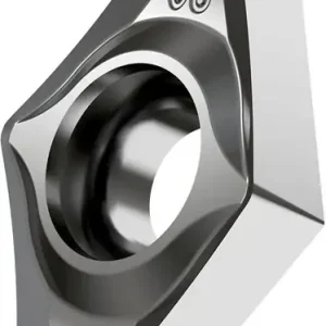 Abverkauf Drehwendeschneidplatte ISO DCGT 11T304E-SF3:H07 Bohrungs-D. 4,4mm Farbe Silber VE: 10 Stück