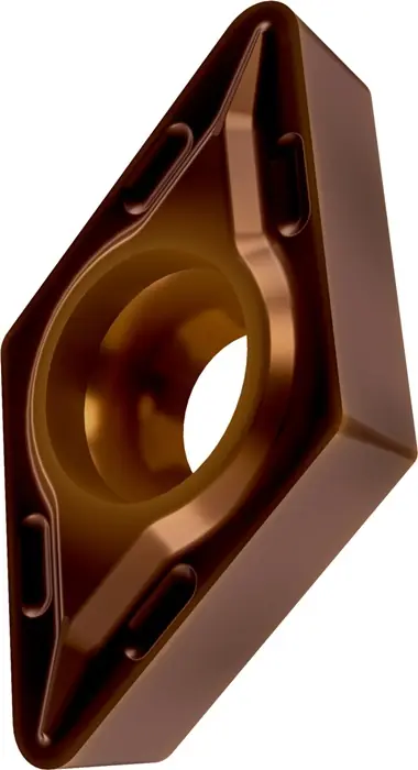 Schneller Versand Drehwendeschneidplatte ISO DCMT 11T304E-RF:T9325 D.4,4mm MT-CVD beschichtet VE: 10 Stück