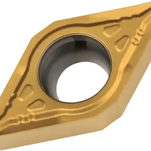Direktkauf Drehwendeschneidplatte ISO DCMT 11T308E-UR:TT310 D.4,4mm PVD beschichtet Gold VE: 10 Stück